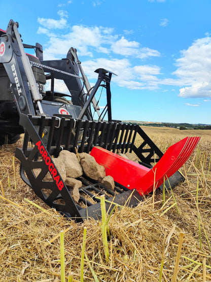 Stenopsamler - AGROGRAB stengrab til traktor og teleskoplæsser